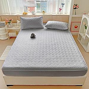 Husa pentru saltea Softica 160x200 Light Grey
