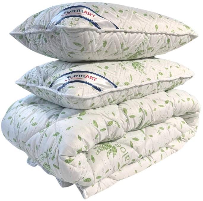 Plapuma Somnart Aloe Vera 200x220 cm + 2 perne 50x70