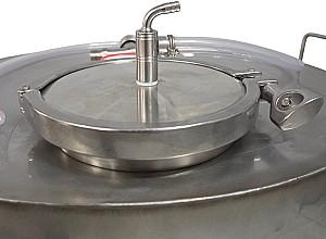 Butoi de inox IPS GROUP INOX 80 l ( cu robinet, aerator, furtun)