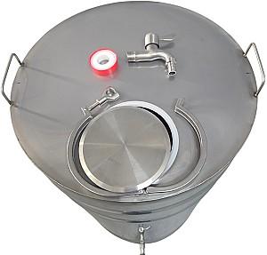 Butoi de inox IPS GROUP INOX 65 l (cu robinet)