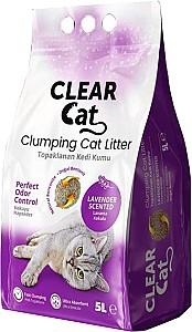 Asternut pentru litiere Clear Cat Lavender Scented 5kg