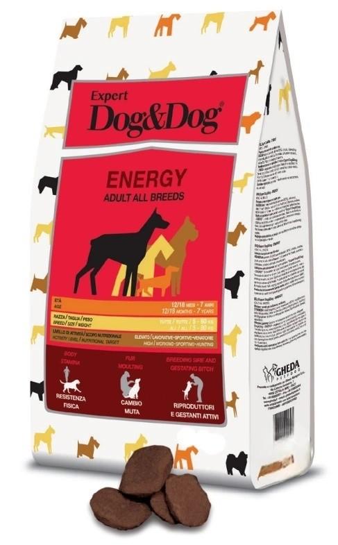Hrana uscata pentru caini Gheda Dog&Dog Expert Energy 20kg