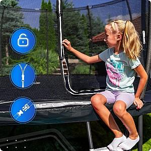 Trambulina Thunder INSIDE ELITE 6FT Black