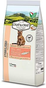 Hrana uscata pentru pisici Gheda Chat&Chat Adult Salmon 14kg