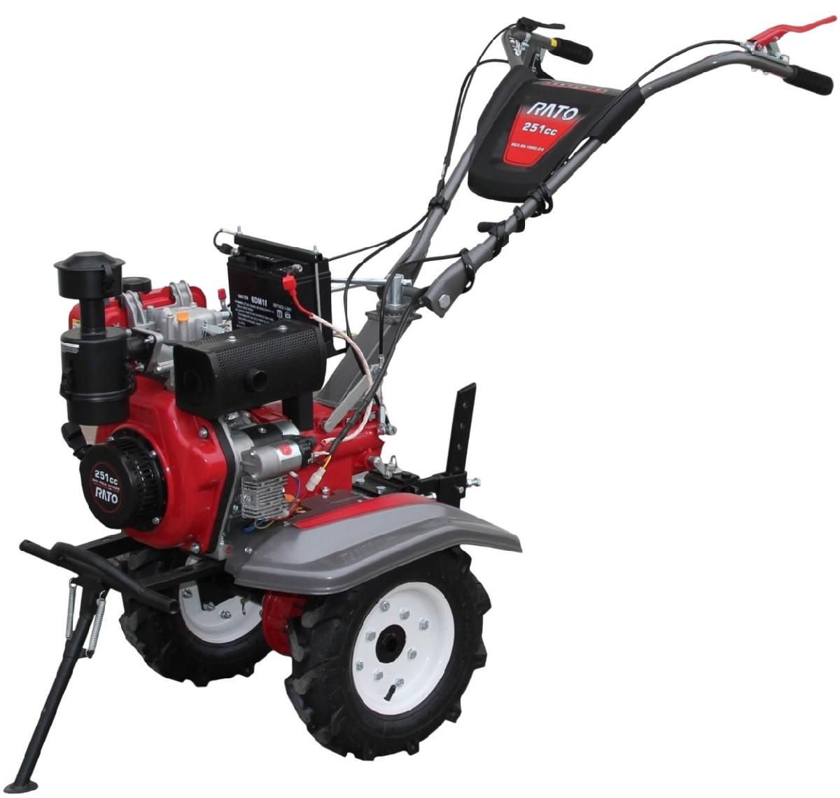 Motocultor RATO 3.6-100, 173FE (Motorina, 6 C.P.)