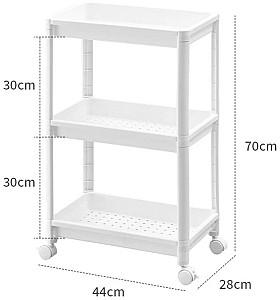 Dulap din plastic 4Life AT128 Grey 44x28x70cm