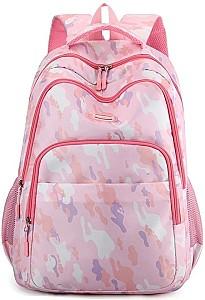 Rucsac 4Play AT156 Pink Camouflage