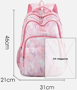 Rucsac 4Play AT156 Pink Camouflage
