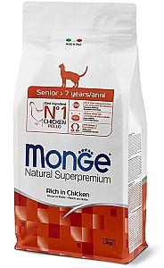 Hrana uscata pentru pisici Monge Senior Chicken 1.5kg