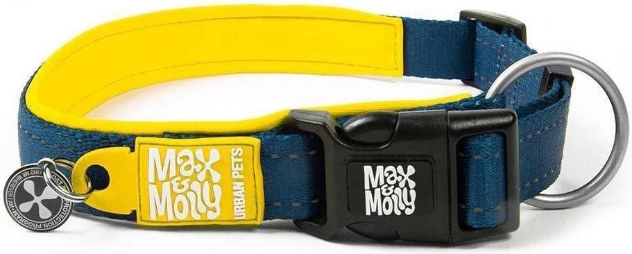 Zgarda pentru caini Max & Molly Smart ID Matrix Yellow 216084 L