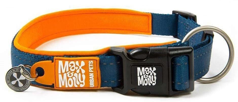 Zgarda pentru caini Max & Molly Smart ID Matrix Orange 213084 L