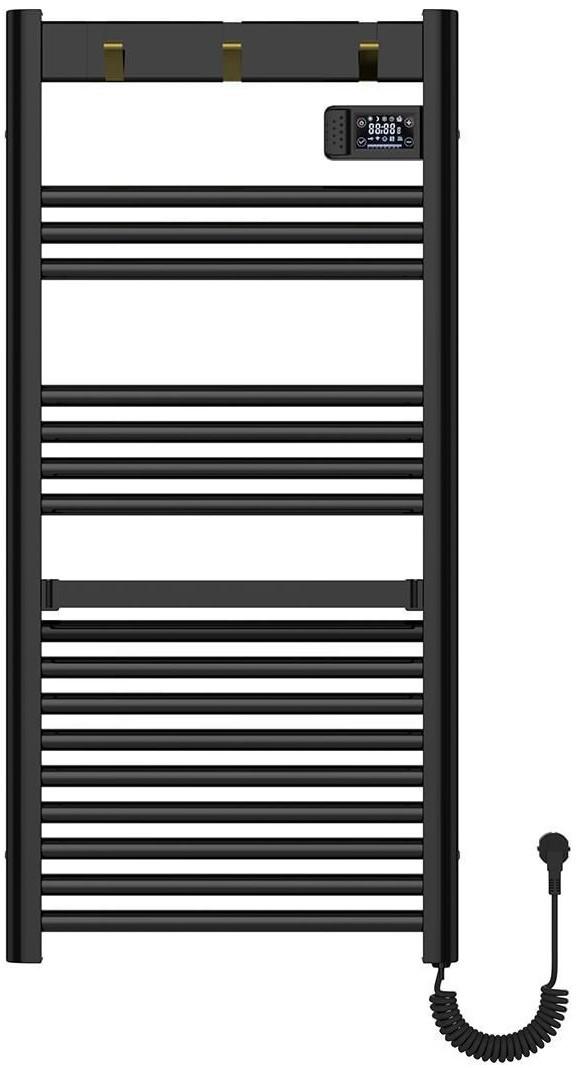 Uscător de prosoape Avonflow Omega 500x1050 Negru Mat