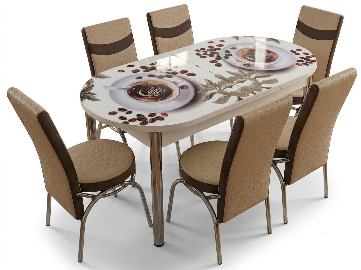 Set de masa si scaune Kelebek ES-44 (6 scaune)