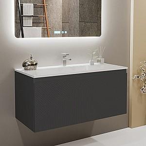 Dulap sub lavoar Bayro Sensi Allegro 800 Negru