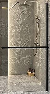 Paravan de dus Linia H2O Lino 1000x2000 Negru