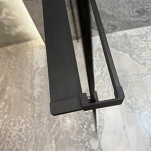 Paravan de dus Linia H2O Lino 1000x2000 Negru