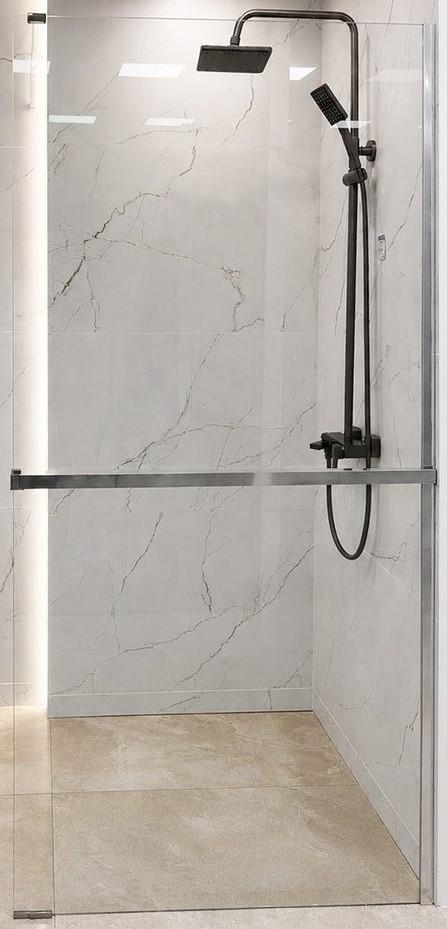 Paravan de dus Linia H2O Lino 1000x2000 Crom