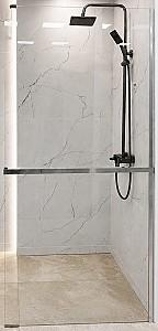 Paravan de dus Linia H2O Lino 1000x2000 Crom