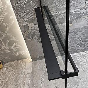 Paravan de dus Linia H2O Lino 1000x2000 Negru