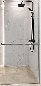 Paravan de dus Linia H2O Lino 900x2000 Crom