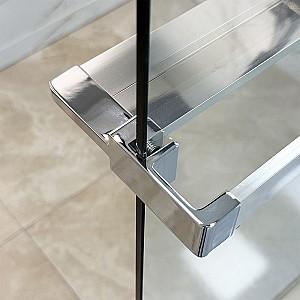 Paravan de dus Linia H2O Lino 900x2000 Crom
