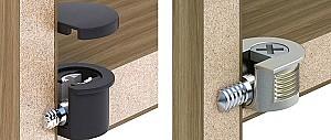 Dulap Fabrik Home Belford 2D Frasin Negru