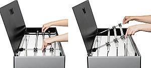 Acvariu Aquael GLOSSY ST 100 gri