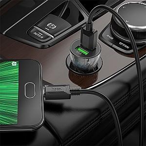 Incarcator auto HOCO Z47 Transparent Discovery