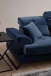 Canapea coltar Trendy Frido Stanga (Chl+3R) Bleumarin
