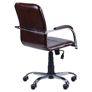 Fotoliu de birou AMF Samba RC Chrome Brown Napoli 32