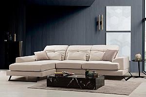 Canapea coltar Trendy Frido Colt stanga (Chl+3R) Ecru