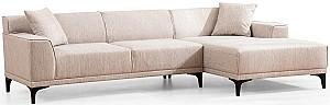 Canapea coltar Trendy Petra R Corner Alb