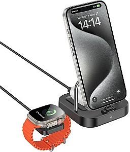 Incarcator telefon HOCO CQ16A Astute 3in1 Set Black