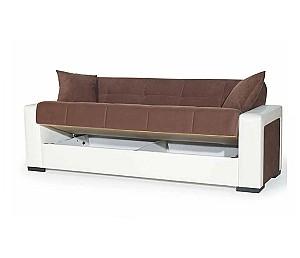 Canapea Trendy Marmaris Maro/Alb