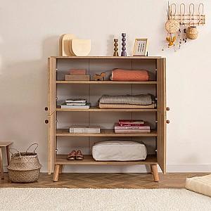 Comoda Trendy Multilux Saka Sonoma/Verde/Galben