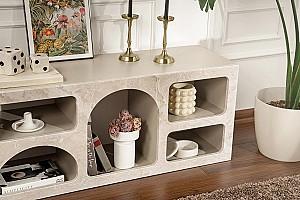 Masa consola Trendy Ferlis Travertine (Maro)