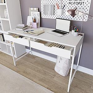 Masa de birou Trendy Duru 1600-47 Alb