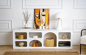 Masa consola Trendy Ferlis Alb