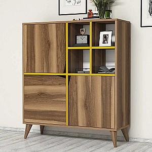 Comoda Trendy Puls Nuc (Maro)/Galben