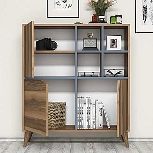 Comoda Trendy Puls Nuc (Maro)/Albastru
