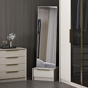 Oglindă Trendy Lux Piatra (Gri)