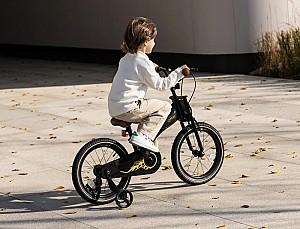 Bicicleta copii QPlay Motor 3in1 16 Black