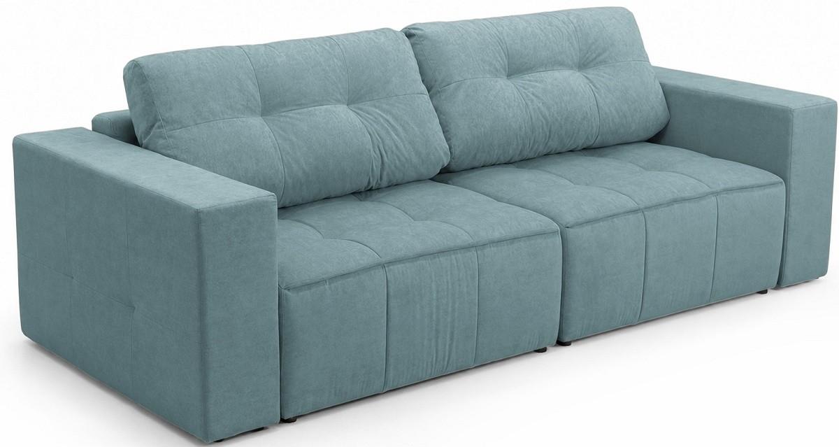 Canapea Aurus Harmony Neo 250 cm (tick-tac) Albastru Deschis