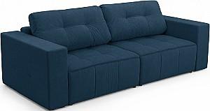 Canapea Aurus Harmony Neo 250 cm (tick-tac) Albastru Inchis
