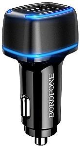 Incarcator auto Borofone BZ14 Max Black