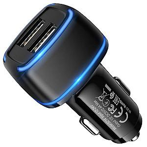 Incarcator auto Borofone BZ14 Max Black