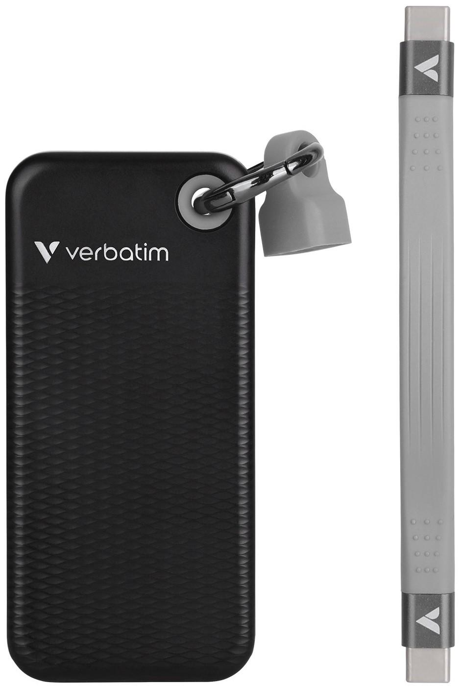 SSD extern Verbatim Pocket 256GB Black/Grey