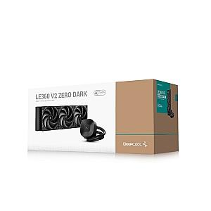 Cooler procesor DEEPCOOL LE360 V2 ZERO DARK