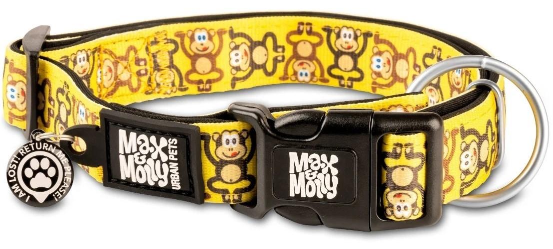 Zgarda pentru caini Max & Molly Smart ID Monkey Maniac 198084 L