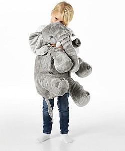 Jucarie de plus IKEA Jattestor Elefant 60cm Gri